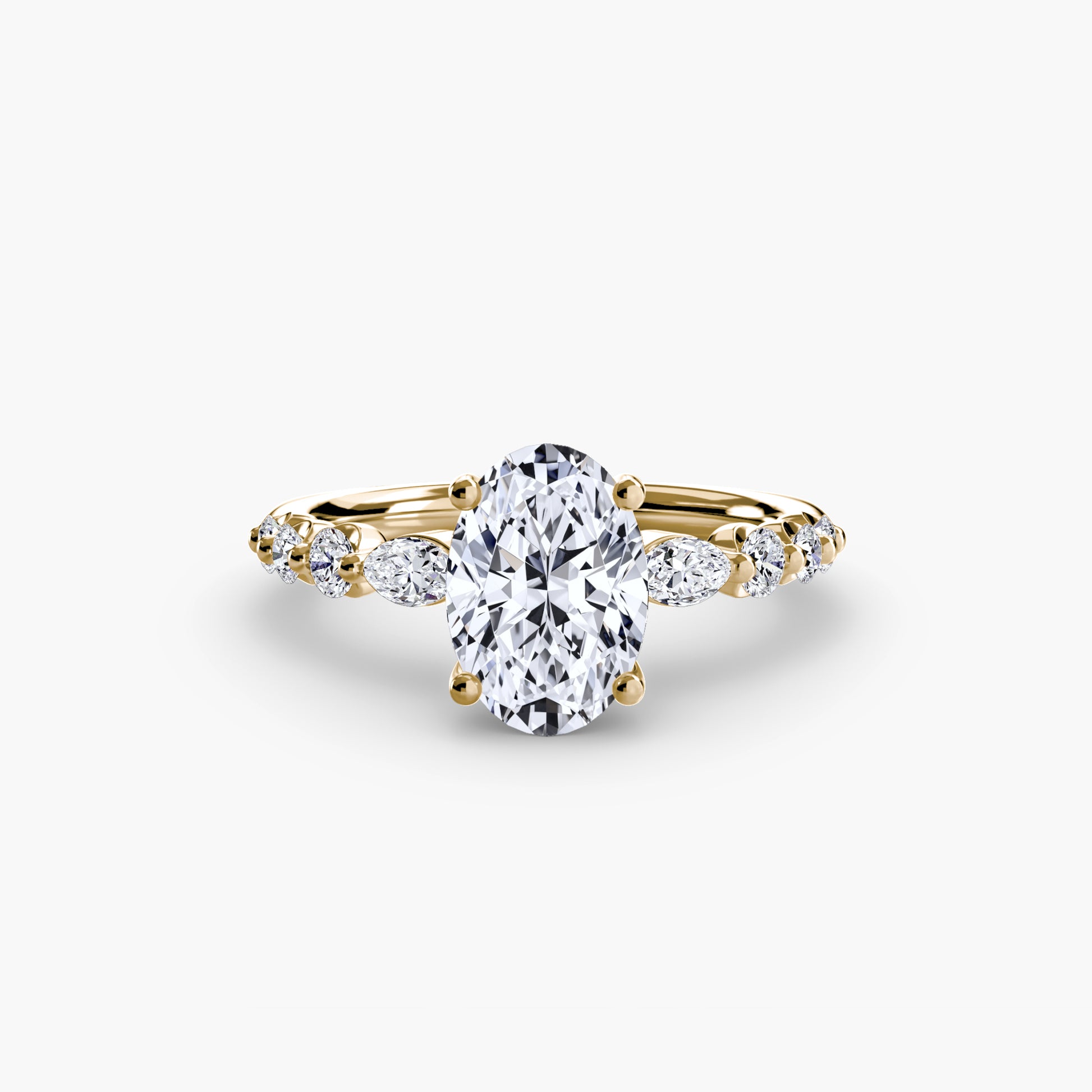 The Tiered Accent Ring Fantasilvia Jewelry