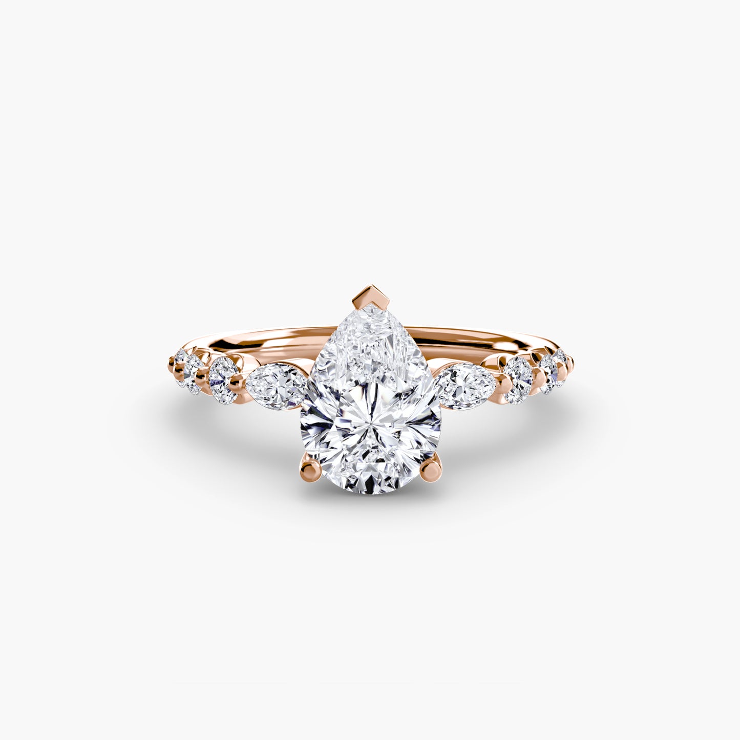 The Tiered Accent Ring Fantasilvia Jewelry
