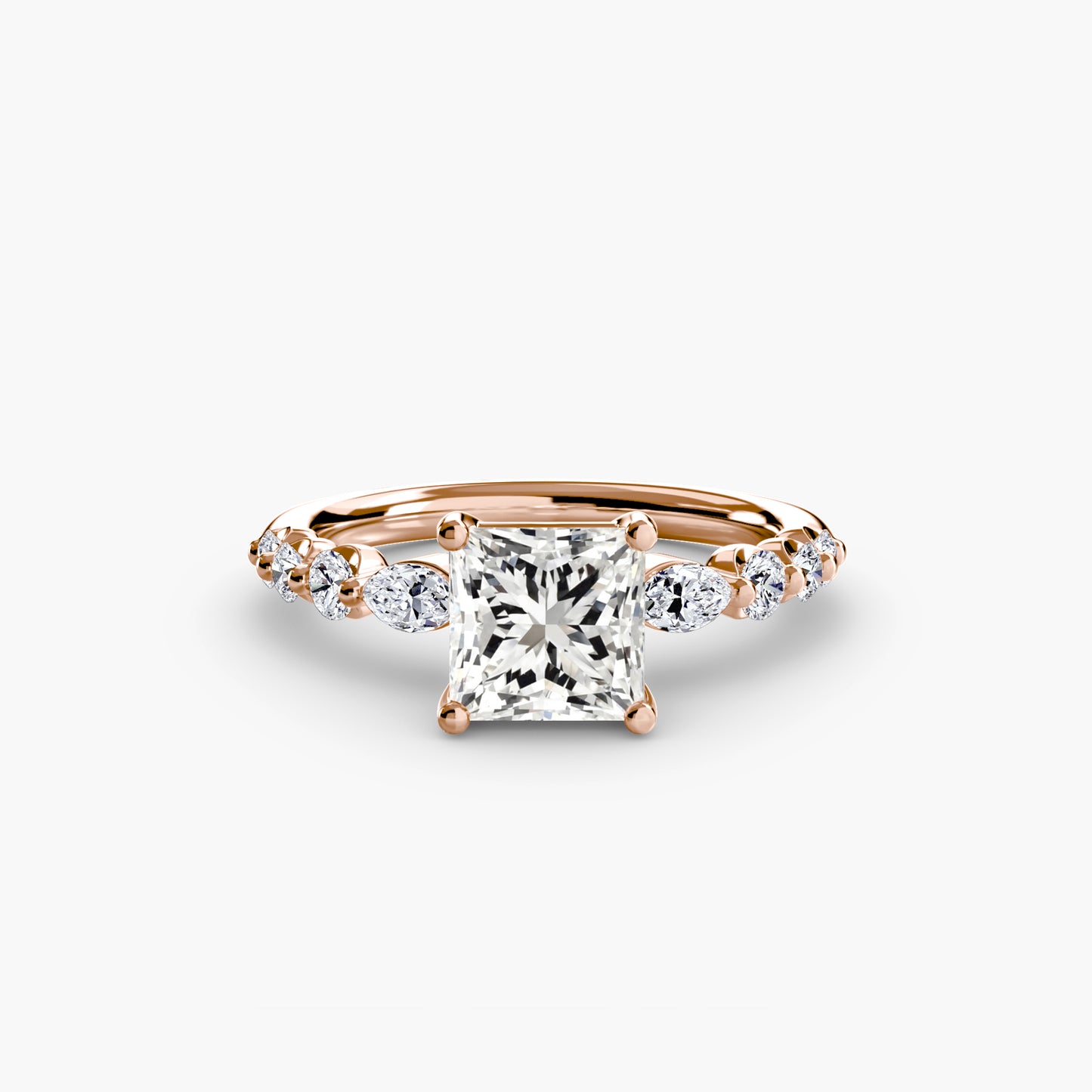 The Tiered Accent Ring Fantasilvia Jewelry