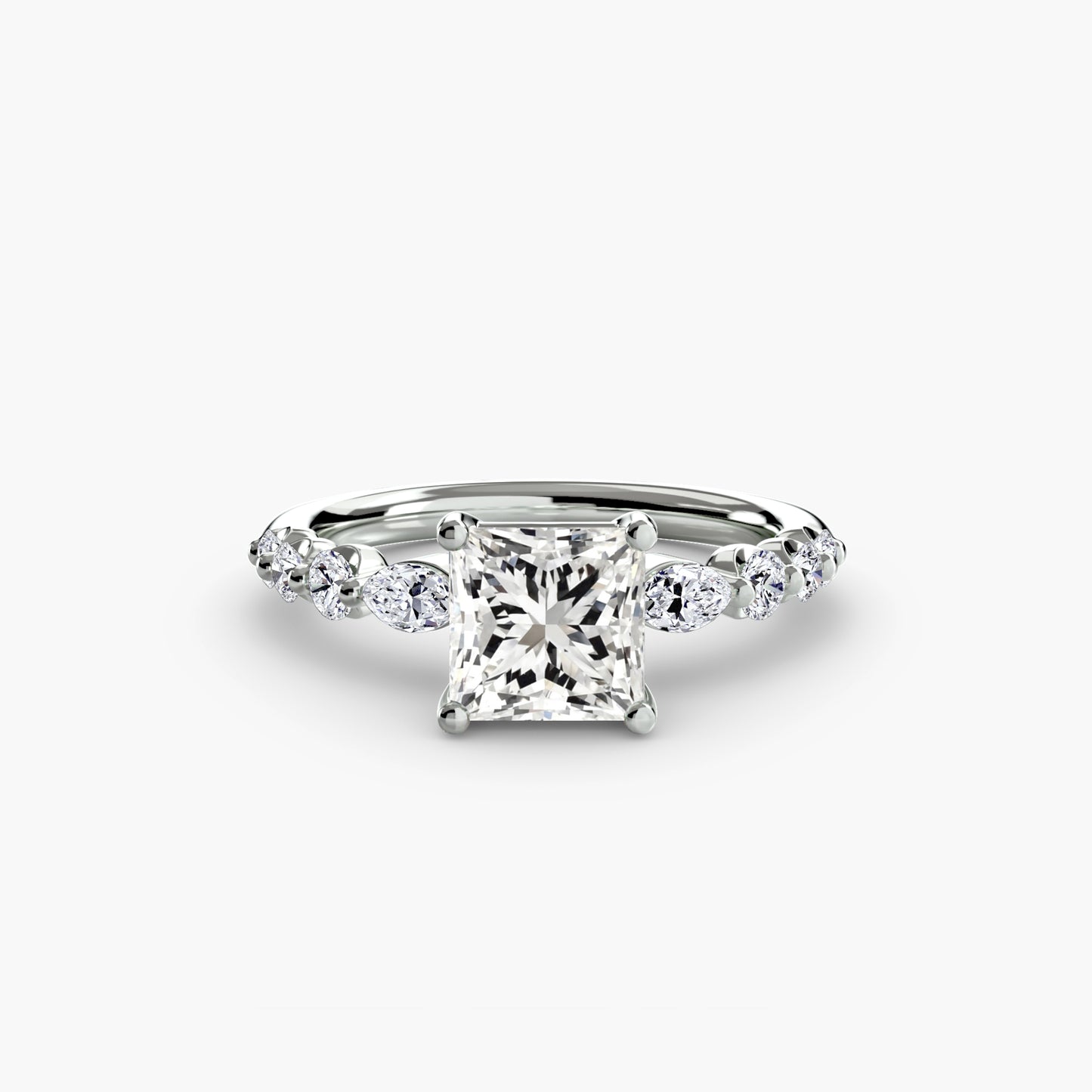 The Tiered Accent Ring Fantasilvia Jewelry