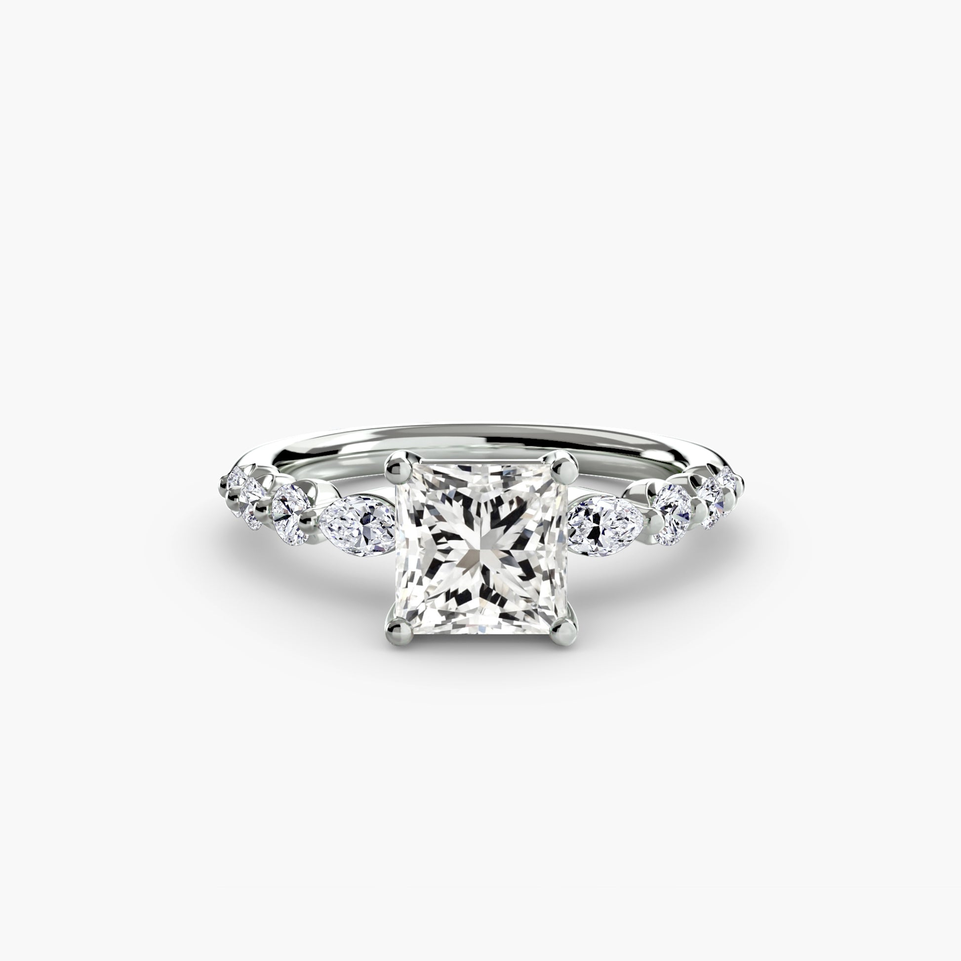 The Tiered Accent Ring Fantasilvia Jewelry