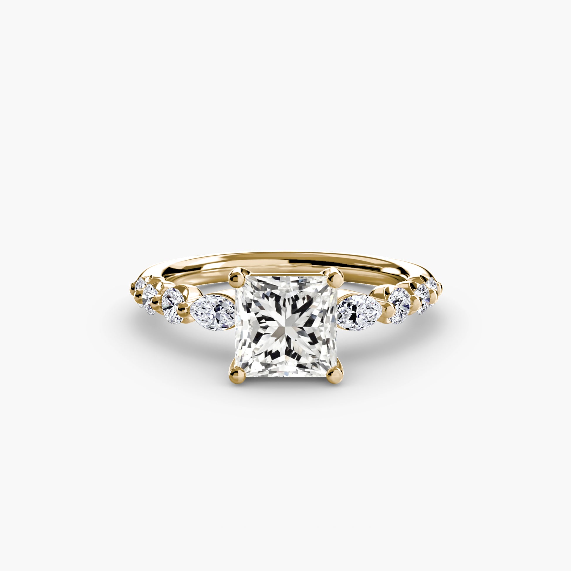 The Tiered Accent Ring Fantasilvia Jewelry