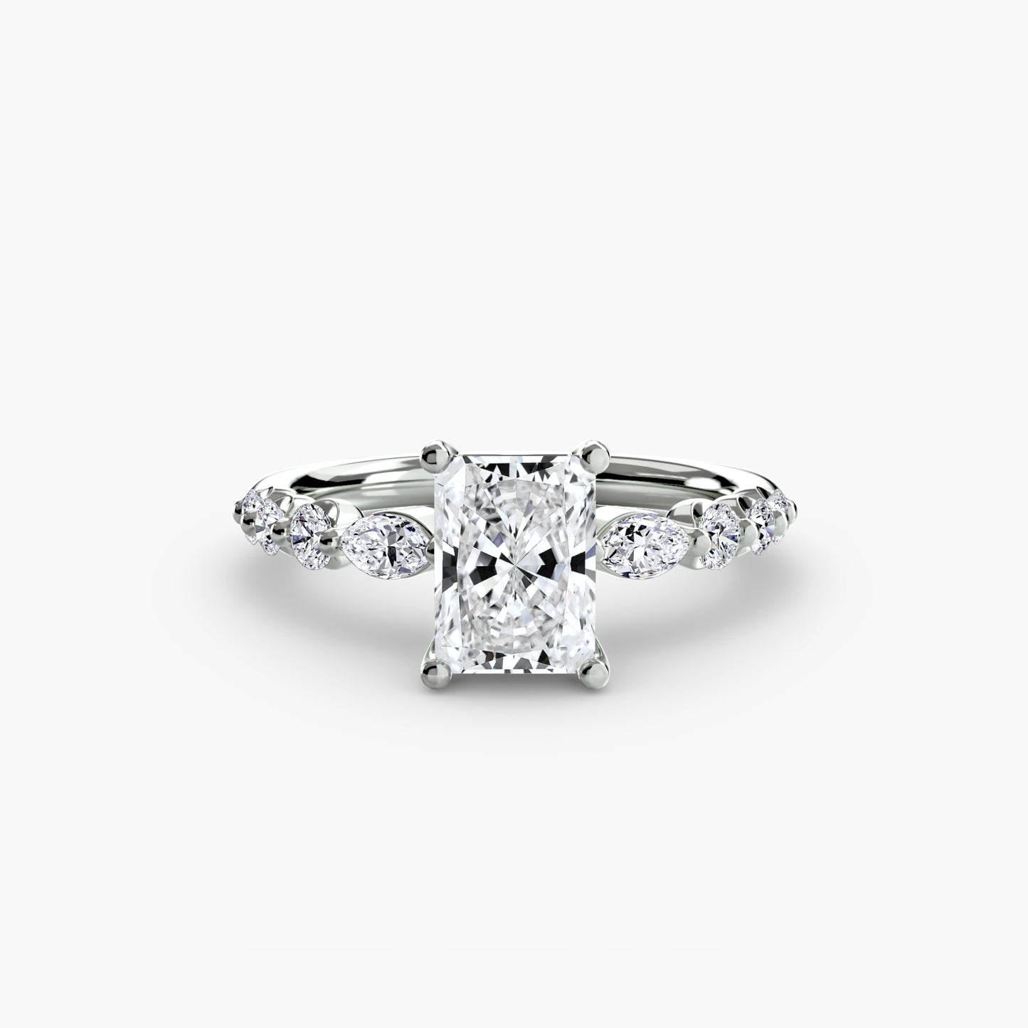 The Tiered Accent Ring Fantasilvia Jewelry