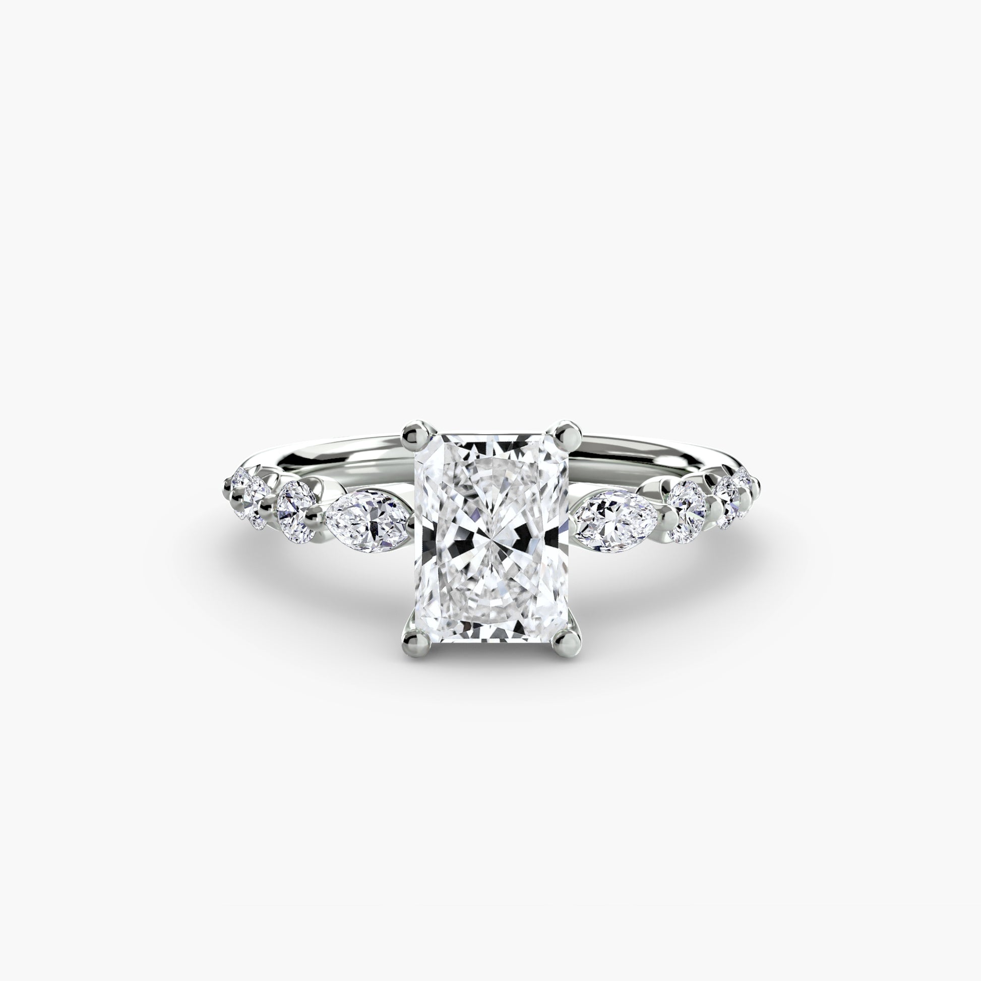 The Tiered Accent Ring Fantasilvia Jewelry