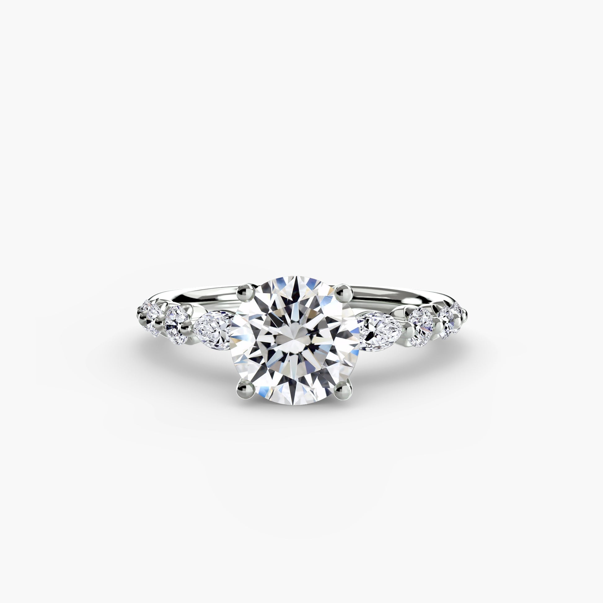 The Tiered Accent Ring Fantasilvia Jewelry