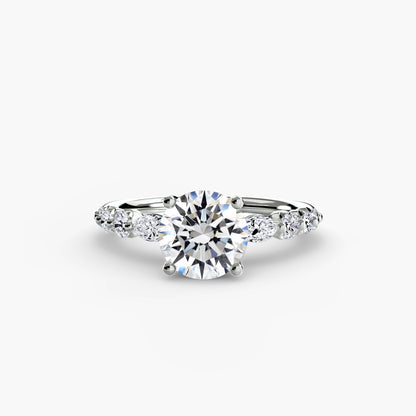 The Tiered Accent Ring Fantasilvia Jewelry