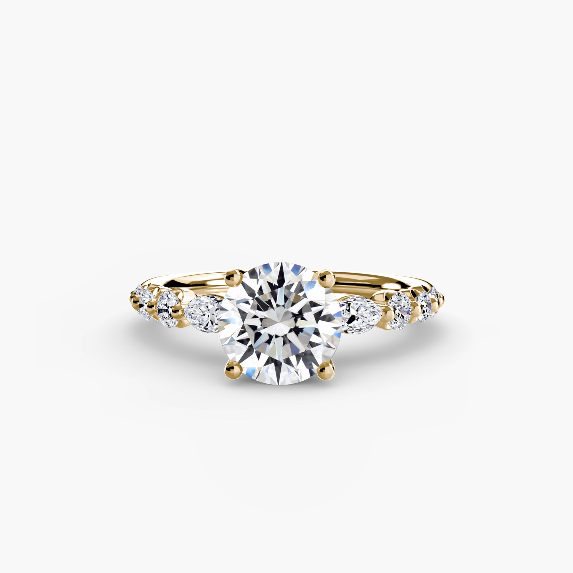 The Tiered Accent Ring Fantasilvia Jewelry