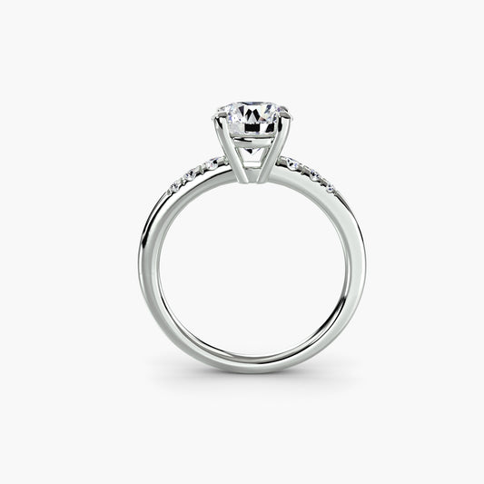 The Petite Pavé Solitaire