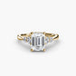 The Shoulder Solitaire Ring Fantasilvia Jewelry