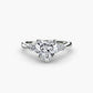 The Shoulder Solitaire Ring Fantasilvia Jewelry