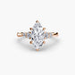 The Shoulder Solitaire Ring Fantasilvia Jewelry