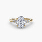 The Shoulder Solitaire Ring Fantasilvia Jewelry