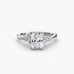 The Shoulder Solitaire Ring Fantasilvia Jewelry