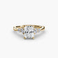 The Shoulder Solitaire Ring Fantasilvia Jewelry