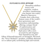 18K Vera's Sunburst Diamond Necklace