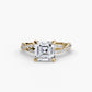 The Twisted Pavé Solitaire