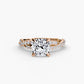 The Twisted Pavé Solitaire Fantasilvia Jewelry