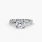 The Twisted Pavé Solitaire Fantasilvia Jewelry
