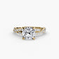The Twisted Pavé Solitaire Fantasilvia Jewelry