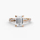 The Twisted Pavé Solitaire Fantasilvia Jewelry