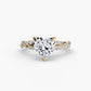The Twisted Pavé Solitaire Fantasilvia Jewelry