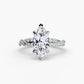 The Twisted Pavé Solitaire Fantasilvia Jewelry