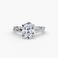 The Twisted Pavé Solitaire Fantasilvia Jewelry
