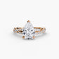 The Twisted Pavé Solitaire Fantasilvia Jewelry