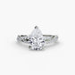 The Twisted Pavé Solitaire Fantasilvia Jewelry