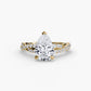 The Twisted Pavé Solitaire Fantasilvia Jewelry