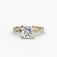 The Twisted Pavé Solitaire