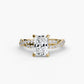 The Twisted Pavé Solitaire Fantasilvia Jewelry