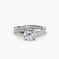The Twist Pavé Ring Fantasilvia Jewelry