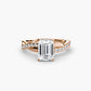 The Twist Pavé Ring Fantasilvia Jewelry