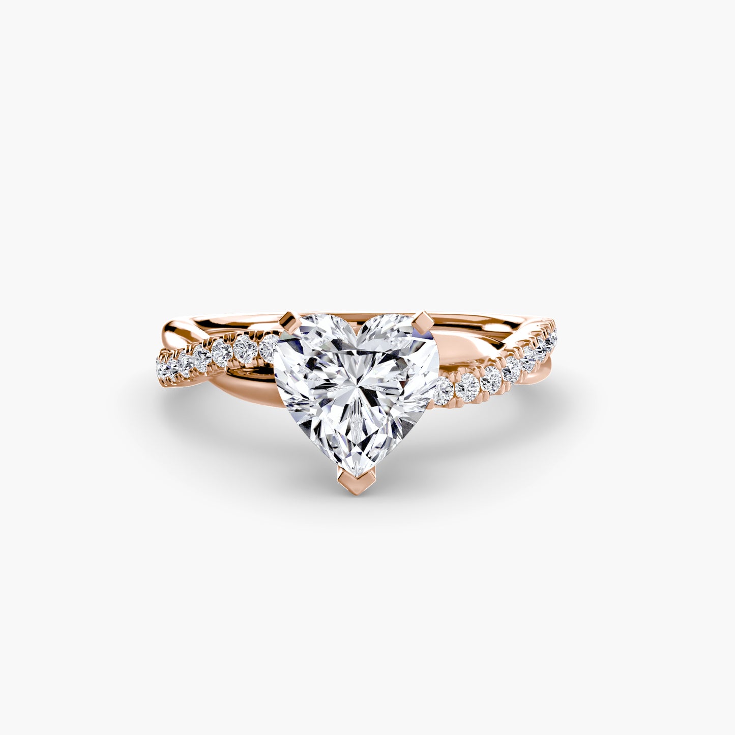 The Twist Pavé Ring Fantasilvia Jewelry