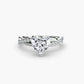 The Twist Pavé Ring Fantasilvia Jewelry