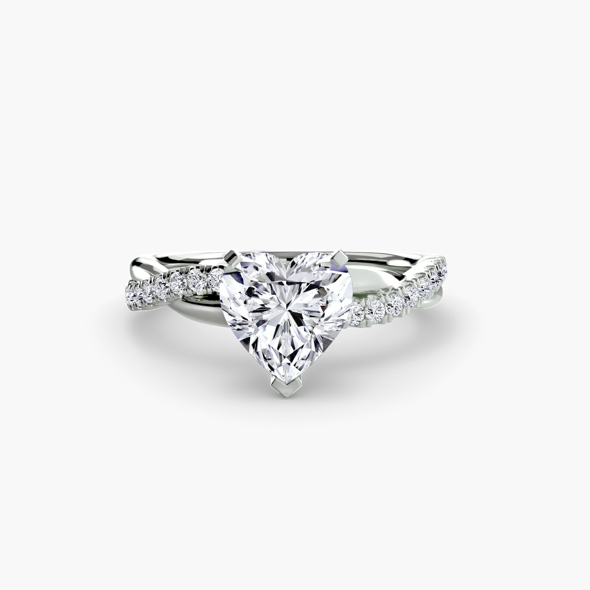 The Twist Pavé Ring Fantasilvia Jewelry