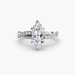 The Twist Pavé Ring Fantasilvia Jewelry
