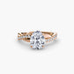 The Twist Pavé Ring Fantasilvia Jewelry