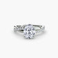 The Twist Pavé Ring Fantasilvia Jewelry