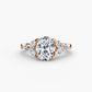 The Shoulder Cluster Ring Fantasilvia Jewelry