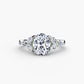 The Shoulder Cluster Ring Fantasilvia Jewelry