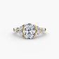 The Shoulder Cluster Ring Fantasilvia Jewelry