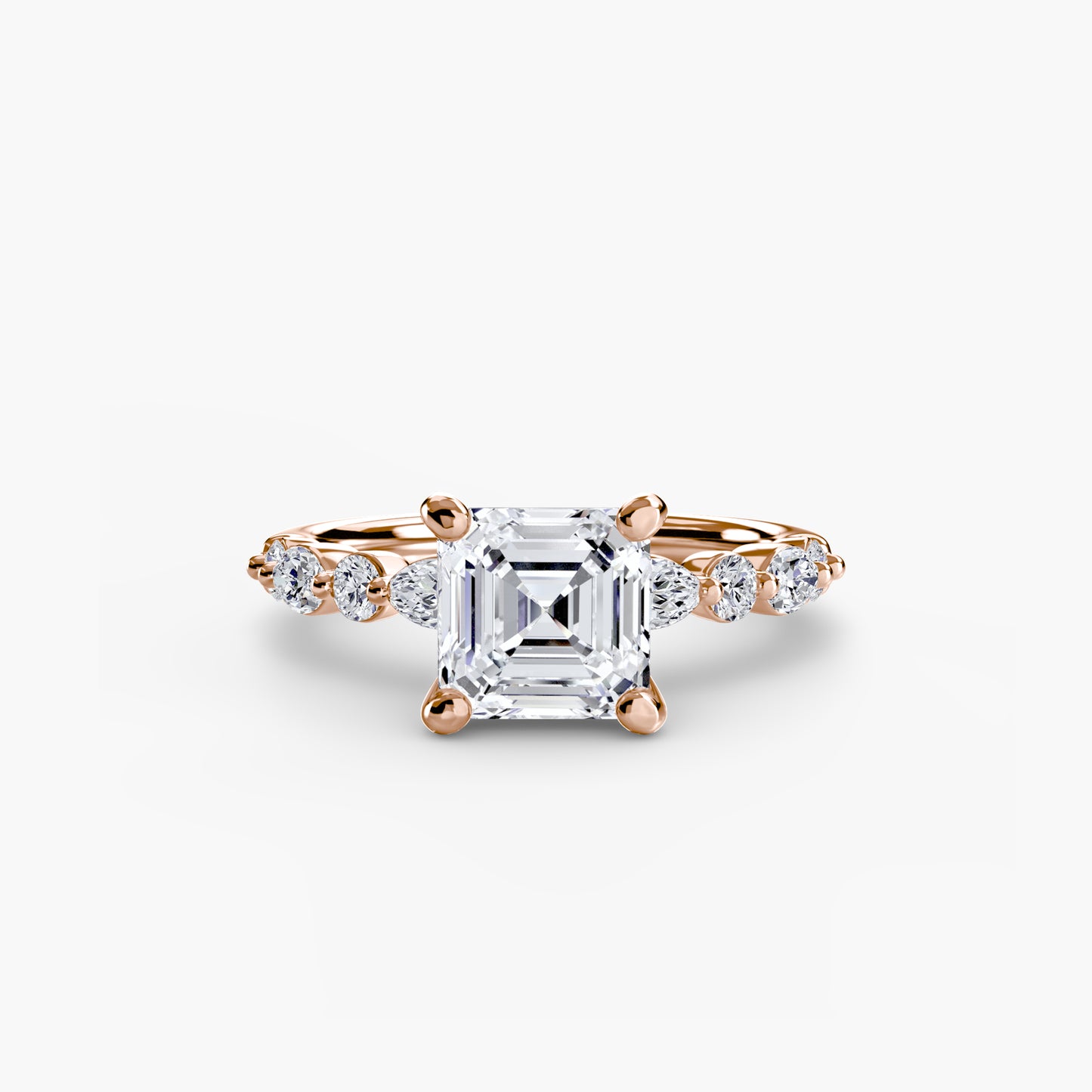Solitaire with Eternity Pavé 2 Fantasilvia Jewelry