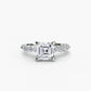 Solitaire with Eternity Pavé 2 Fantasilvia Jewelry