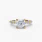 Solitaire with Eternity Pavé 2 Fantasilvia Jewelry