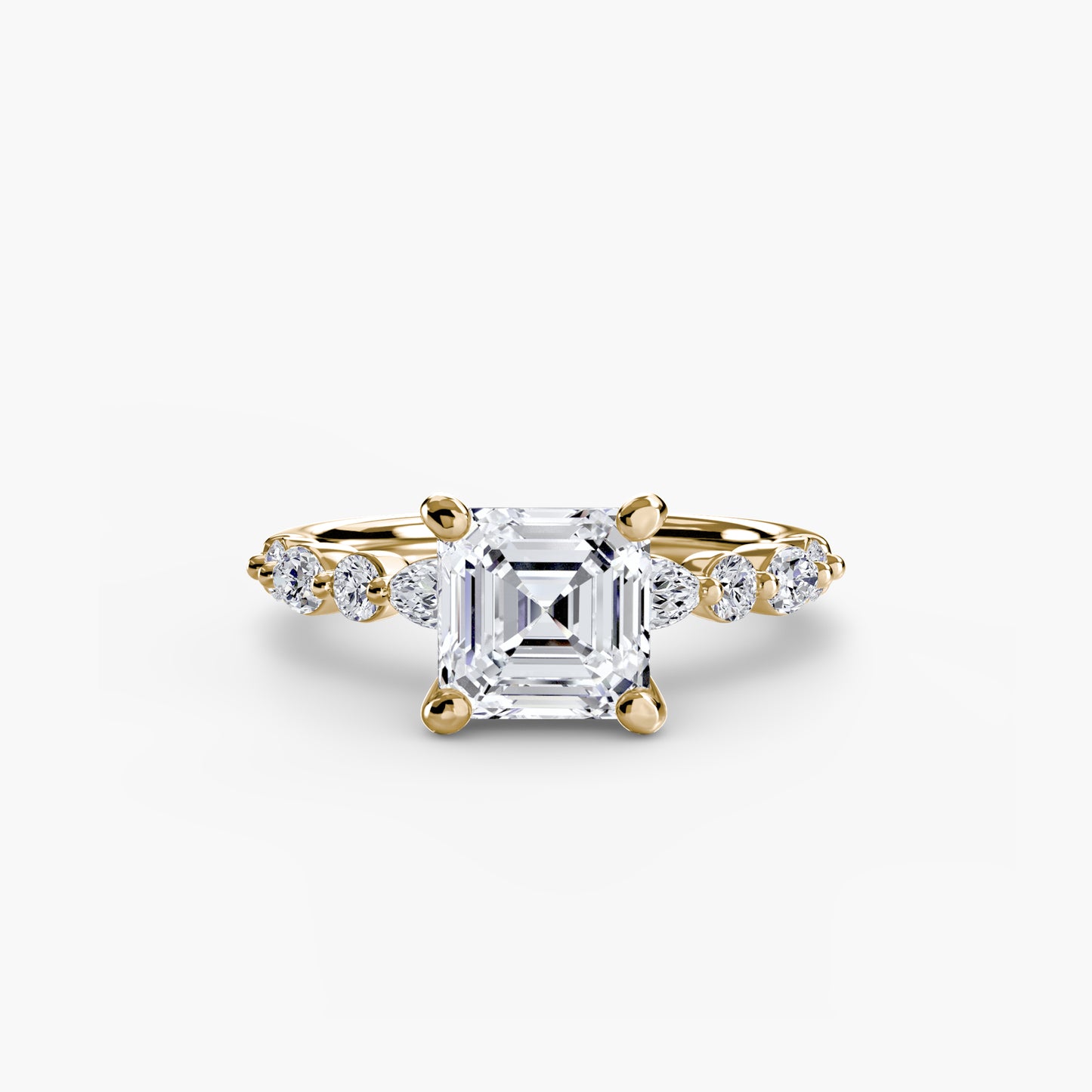 Solitaire with Eternity Pavé 2 Fantasilvia Jewelry
