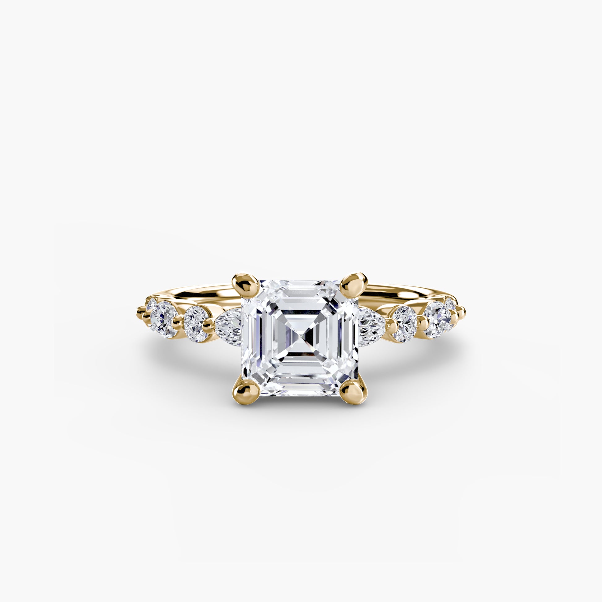 Solitaire with Eternity Pavé 2 Fantasilvia Jewelry
