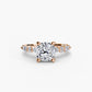 Solitaire with Eternity Pavé 2 Fantasilvia Jewelry