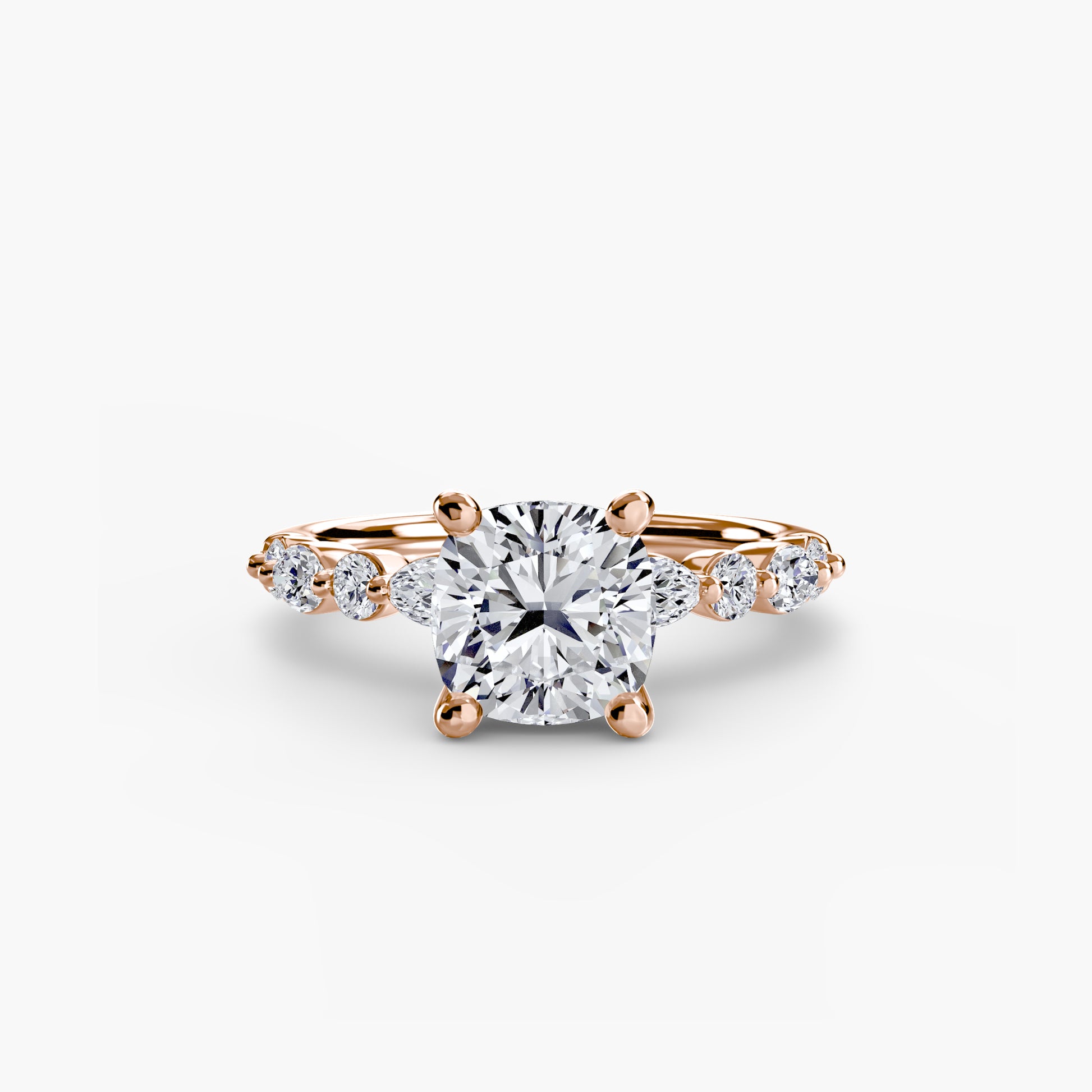 Solitaire with Eternity Pavé 2 Fantasilvia Jewelry